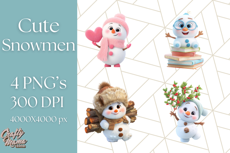 Snowman Clipart Image 22