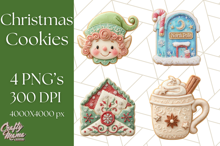 Decorated Cookie Clipart Image 2