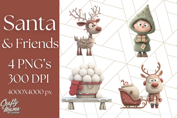 Reindeer Illustration Image 3