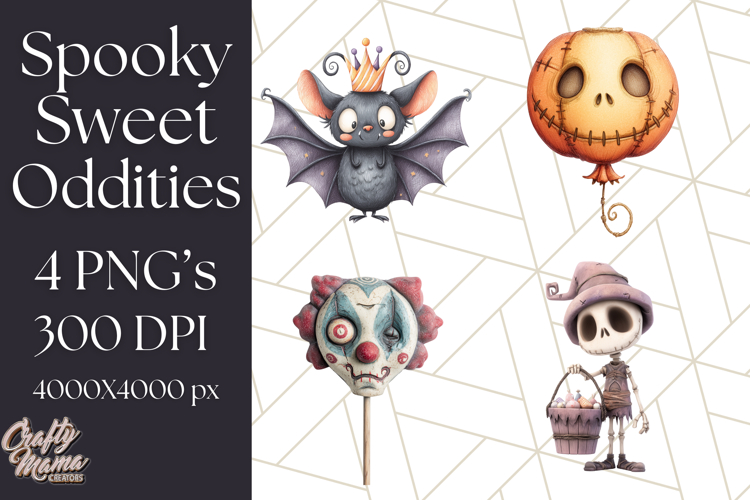 Spooky Sweet Halloween Candy PNG Clipart