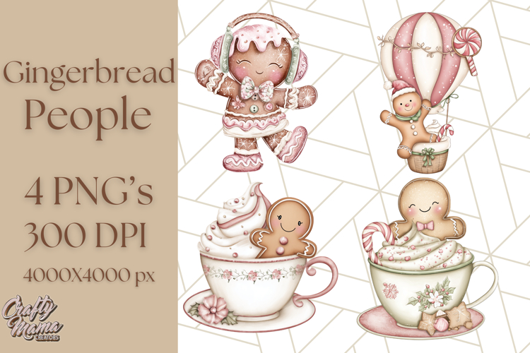 Gingerbread Cookie Clipart Image 20