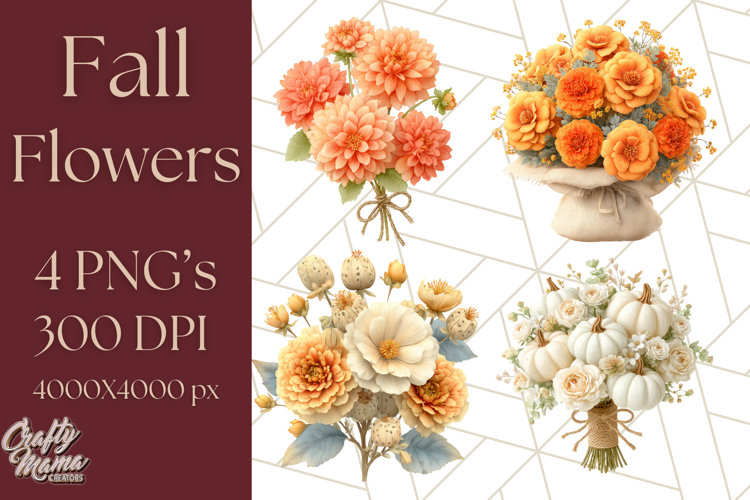 Flower Bouquet Clipart Image 24