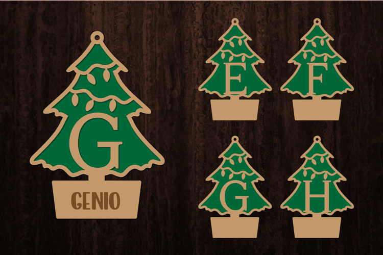 Christmas Alphabet, Christmas Letters, Christmas Monogram