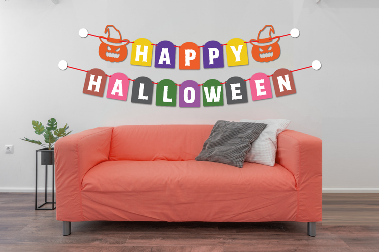 Halloween banner clipart