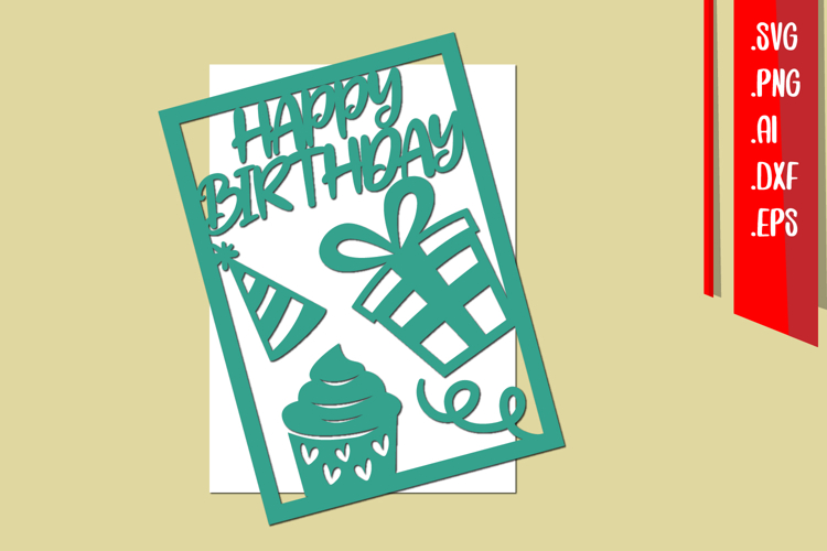 Happy Birthday Paper cut, Birthday Cut Files, Birthday Decor