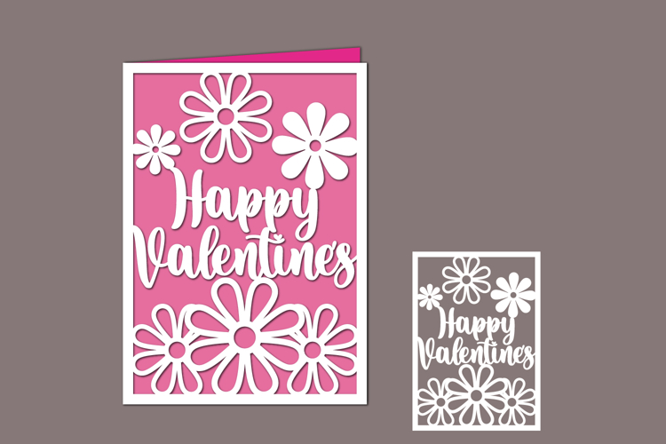 Happy Valentines, Valentines Papercut