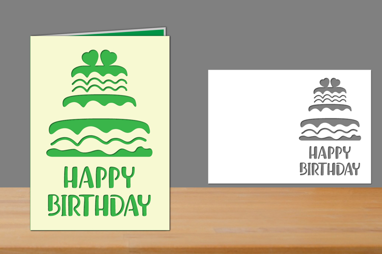 Birthday Card, Happy Birthday Papercut