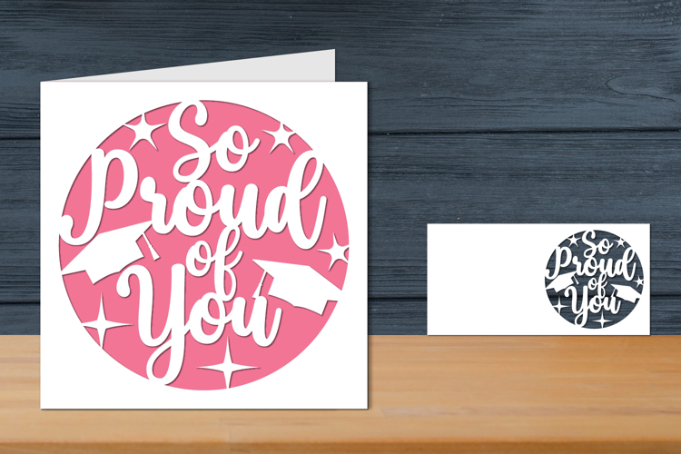 Graduation Card, So proud of you