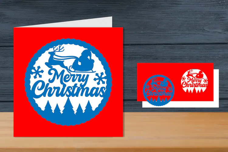 Merry Christmas Cards Template