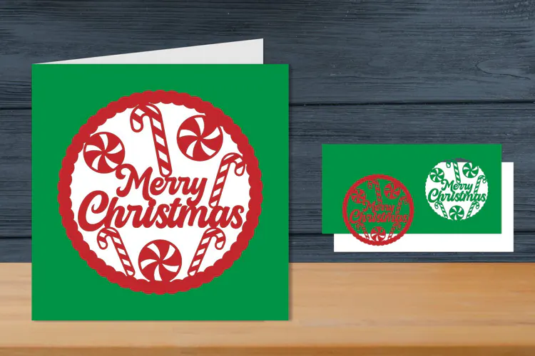 Christmas Greeting Card Template