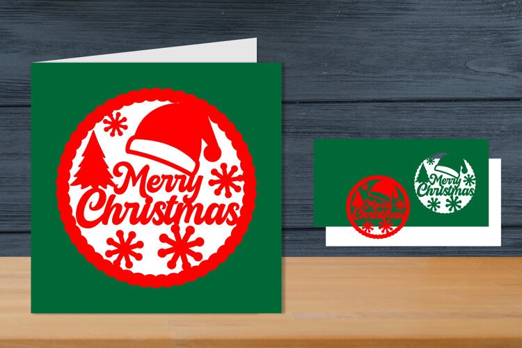 Merry Christmas Cards Template example image 1