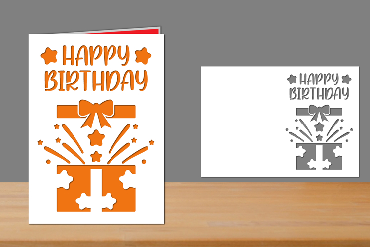 Birthday Card, Happy Birthday Papercut