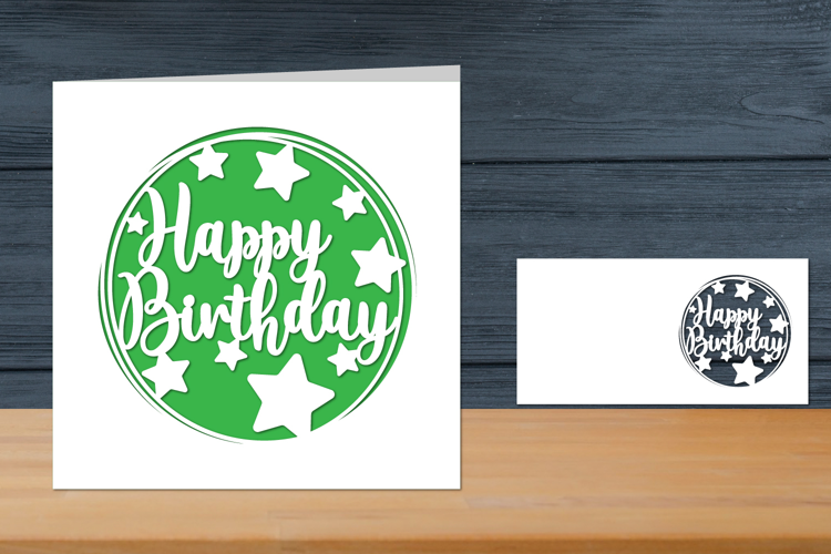 Happy Birthday Papercut Card