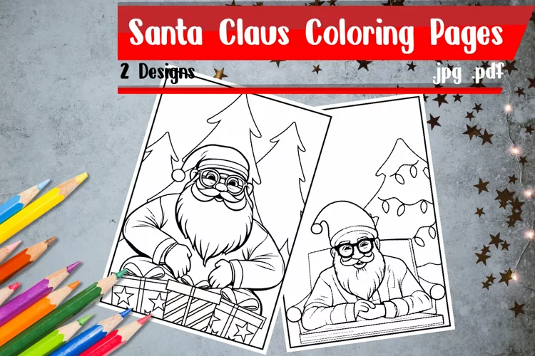 Santa Claus Coloring Pages