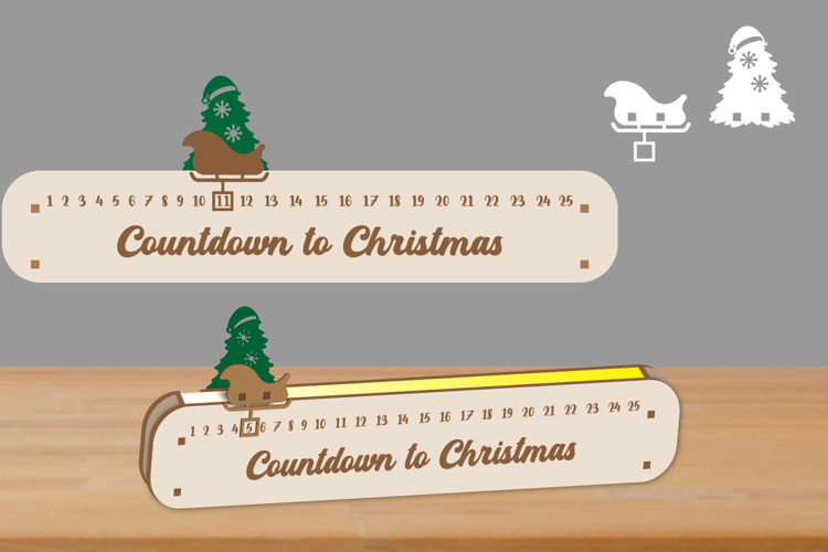 Christmas Countdown - Day Until Christmas svg