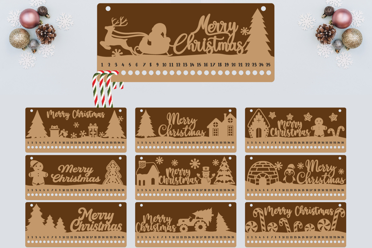 Christmas Countdown, Days Until Christmas, Christmas Bundle