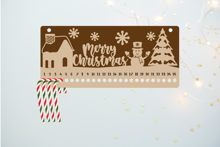 Christmas Calendar | Christmas Countdown | Candy Cane