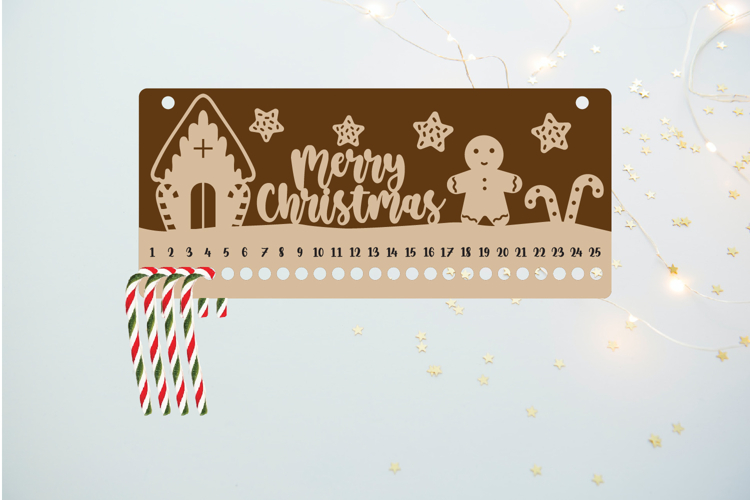 Christmas Calendar | Christmas Countdown | Candy Cane