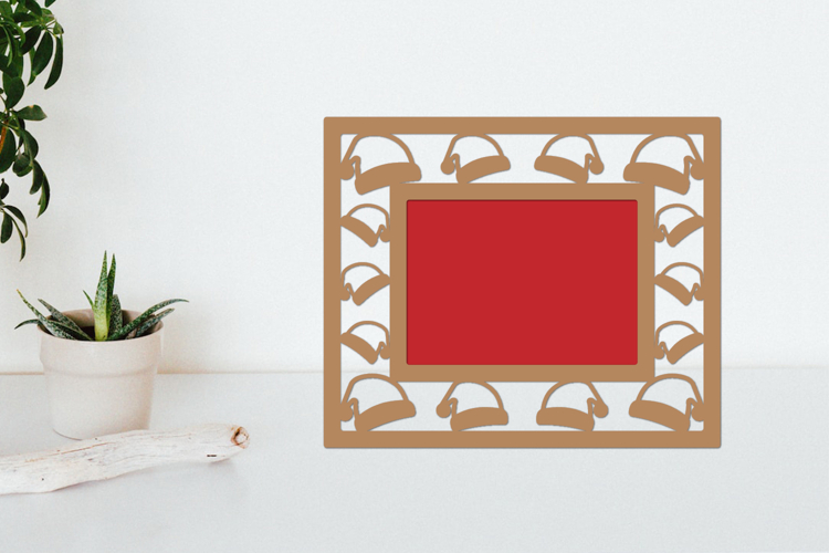 Christmas Photo Frame Lasercut