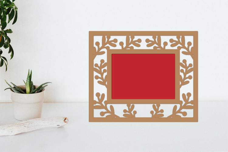 Christmas Photo Frame Lasercut