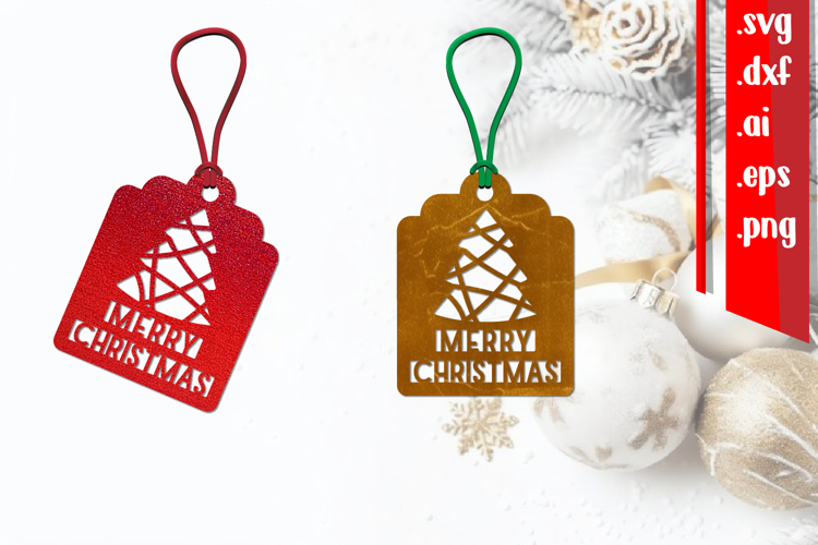 Christmas Gift Card | Christmas Tag cut files