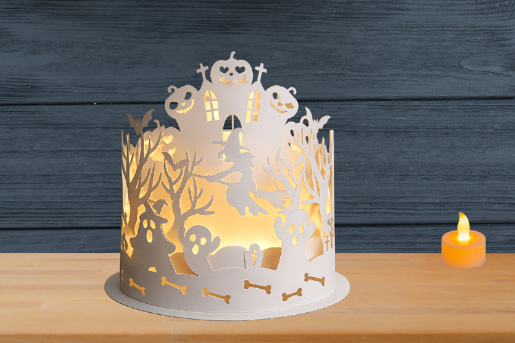 Halloween Lantern, Happy Halloween, Paper Lantern