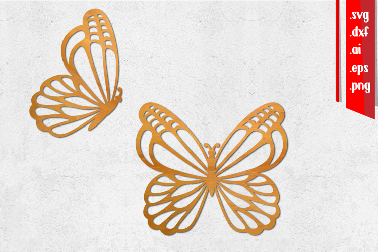 Butterflies Lasercut Decor Svg