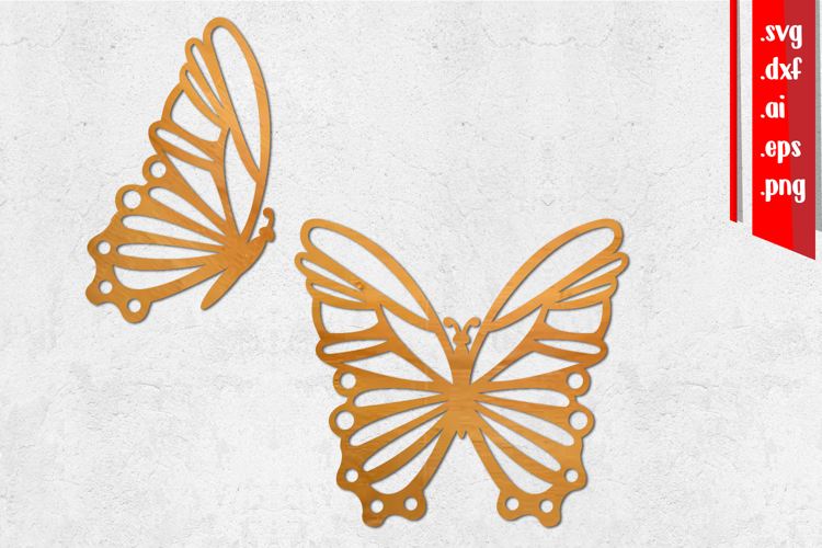 Butterflies Lasercut Decor Svg