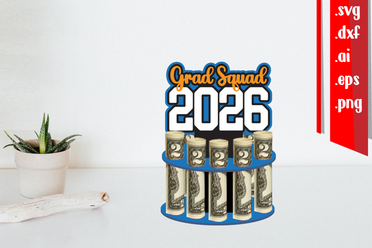 Graduation Money Cake DIY, Graduation Gift, 3D Class of 2026