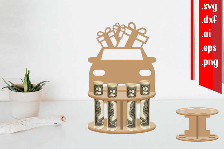 Christmas Money Cake Laser cut - Money Cake Laser cut