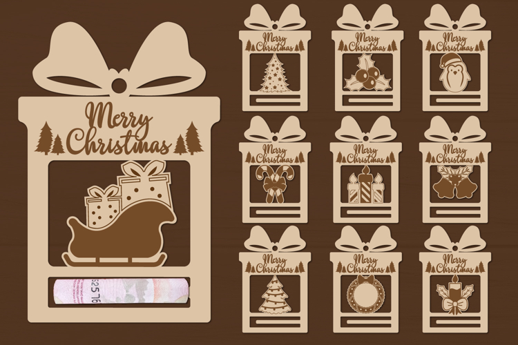 Christmas Money Holder, Christmas Money Cards Bundle