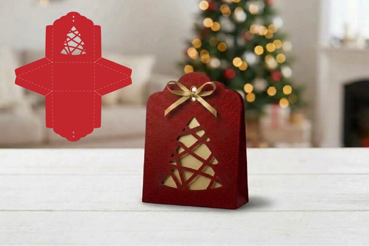 Christmas Gift Paper Bags, Christmas Gift Packaging example image 1