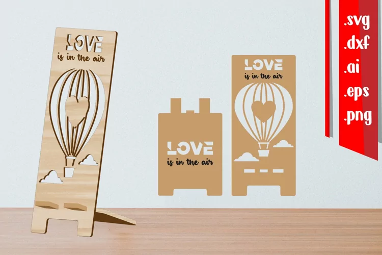 Valentine Phone Stand | Love Phone Holder