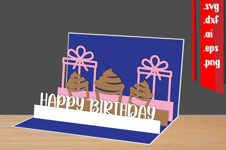 Happy Birthday Popup Card DIY