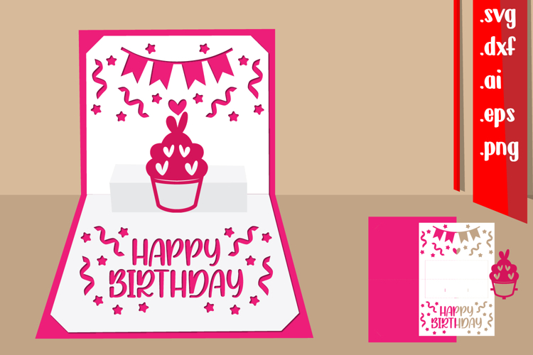 Happy Birthday Pop-Up Card