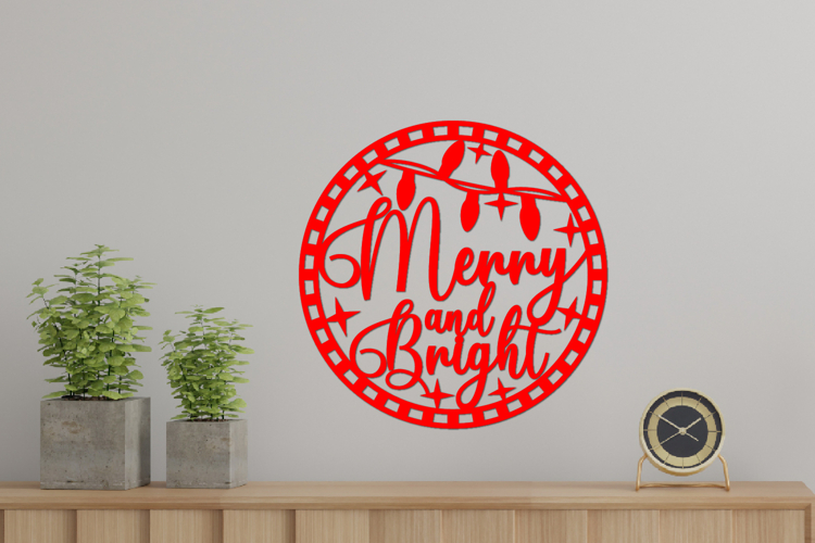 Christmas Cut files, Christmas Coaster, Cake topper