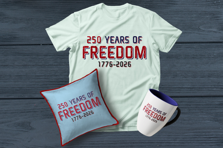 4th of July, America Anniversary, USA 250th Sublimation