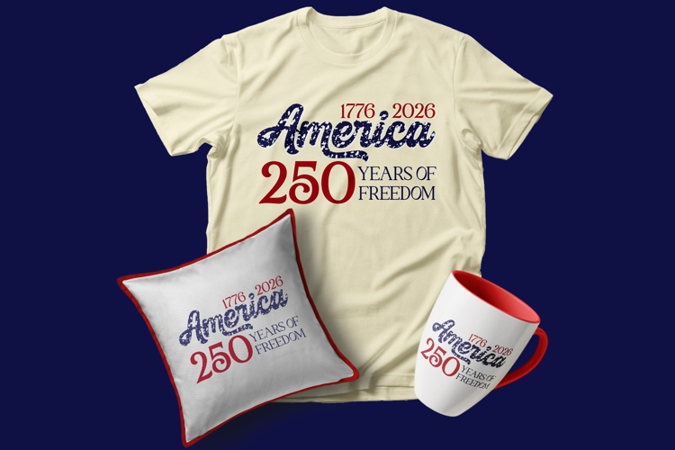 Retro America 250th Anniversary, USA 250th, 4th of July