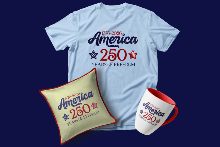 Retro America 250th Anniversary, USA 250th, 4th of July