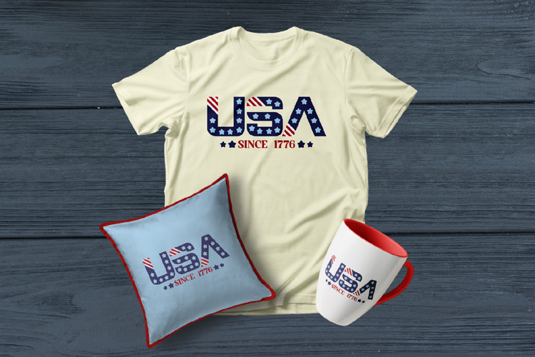 USA 250th, 4th of July, America Anniversary Sublimation