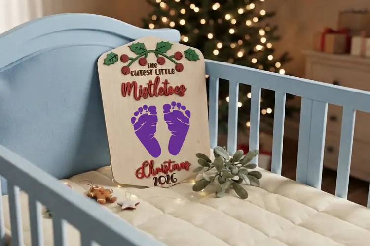 Mistletoes Board | Mistletoes | Baby First Christmas