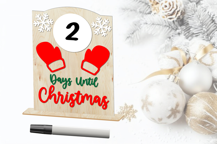 Christmas Countdown | Day Until Christmas | Christmas Decor