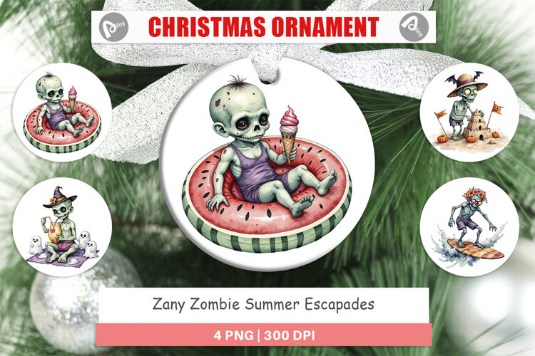 Ornament Zany Zombie Escapades example image 1