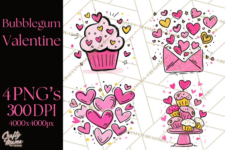 Candy Hearts Png Image 13