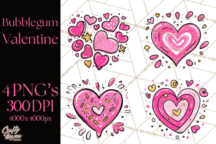 Candy Hearts Png Image 10