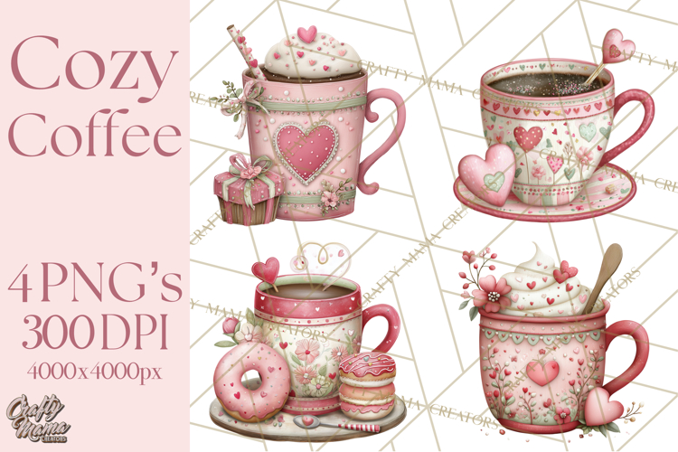 Coffee Cups Clipart Image 15
