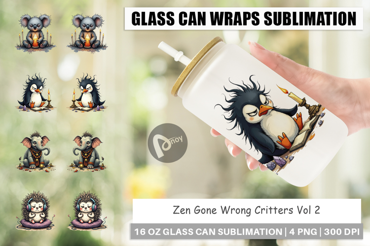 Glass Can Zen Fail Critters