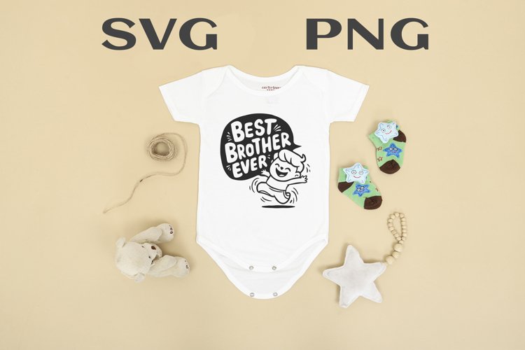 Best brother ever quote Svg Png
