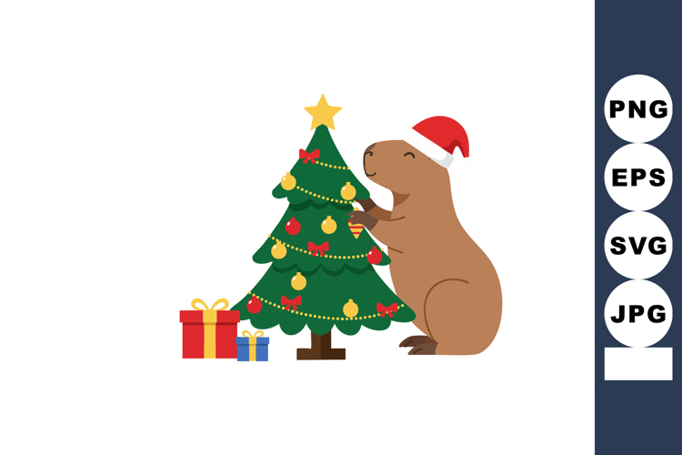 Christmas Decorating Clipart Image 11