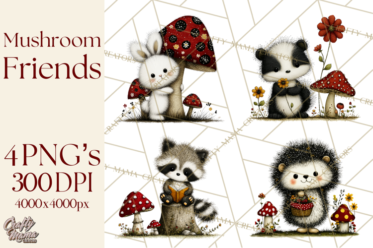 Woodland Animals Clipart Image 13